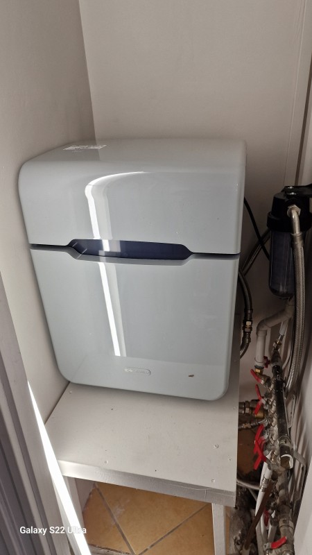 adoucisseur kinetico xp plus compact installé  sur Mimet  par Aqua Service 13