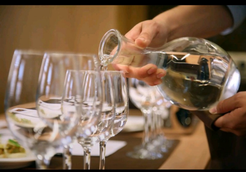 le chlore dans l'eau 